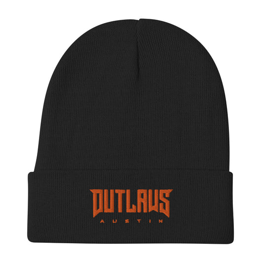 Outlaws Embroidered Beanie